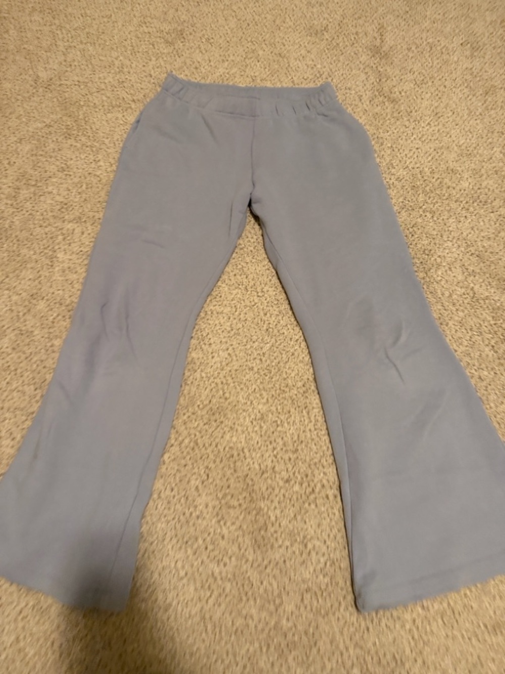 Target Women's Flared Sweatpants - Light Blue